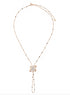 18K rose gold Petit Garden diamond necklace